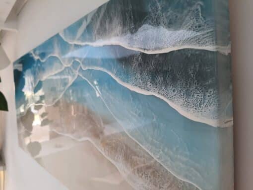 surfart resin art oceans