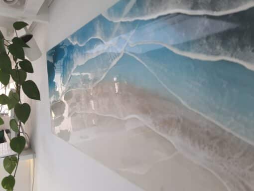 surfart resin art oceans